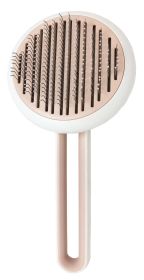 Pet Life 'Concepto' Modern Bristle Grooming Pet Deshedder Comb (Color: pink)